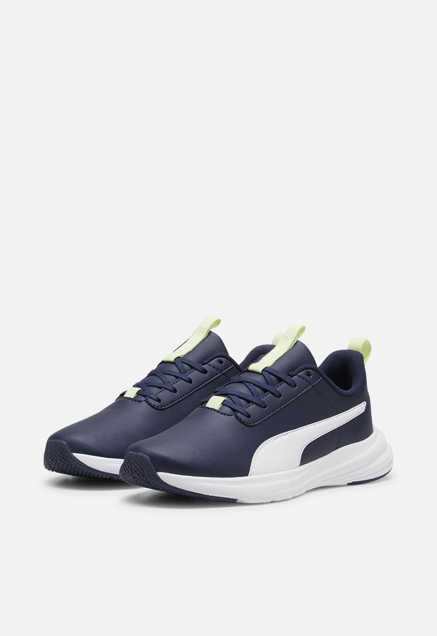 PUMA - Puma Rickie Runner Sl Jr - Puma Navy-Puma White-Cool Cucumber