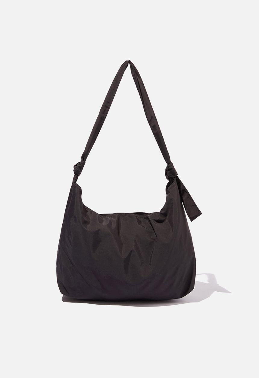 Rubi - Alex Knotted Slouchy Tote - Black