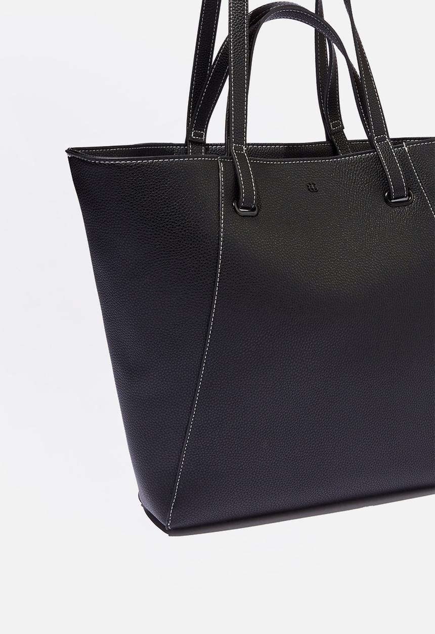 Rubi - Pia Shopper Tote Bag - Black