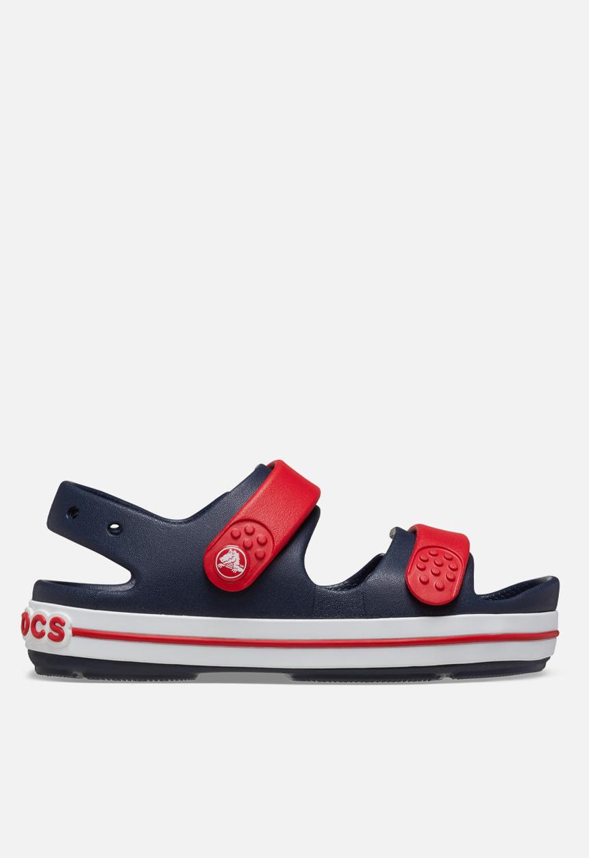 Crocs - Crocband Cruiser Sandal K - Navy/Varsity Red