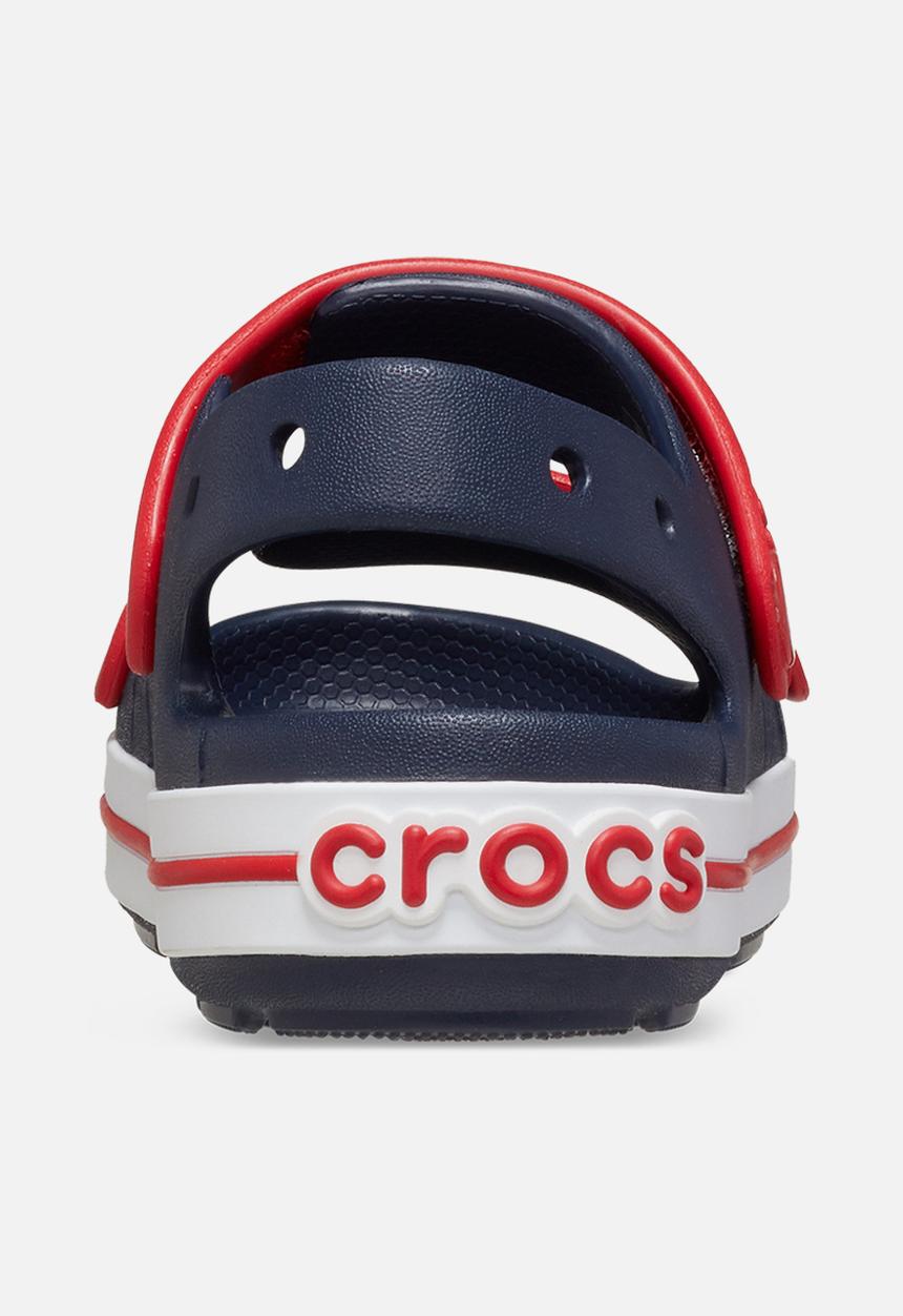 Crocs - Crocband Cruiser Sandal K - Navy/Varsity Red