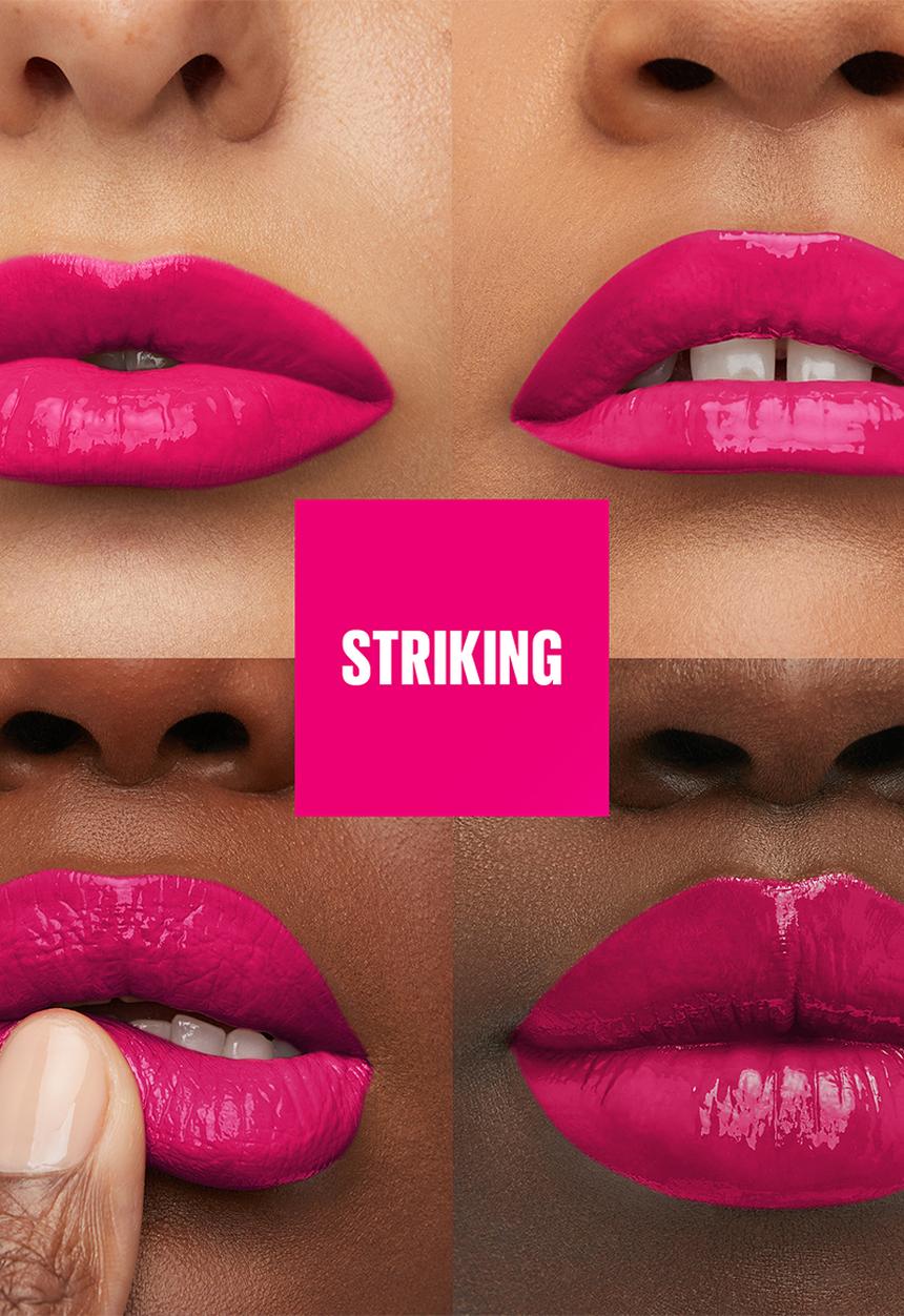 Maybelline - Superstay Vinyl Ink Liquid Lipstick Shine Finish 16H - 150 Striking