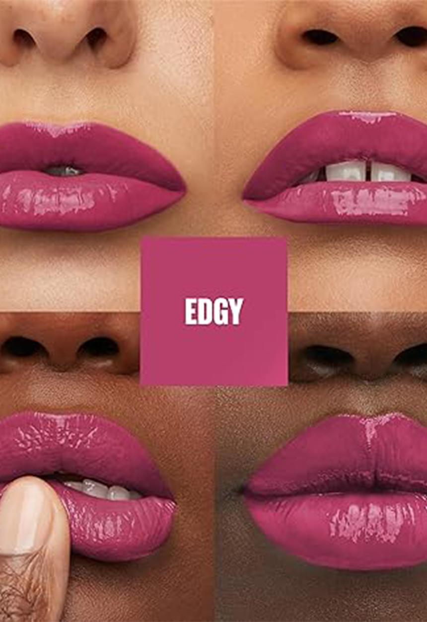 Maybelline - Superstay Vinyl Ink Liquid Lipstick Shine Finish 16H - 165 Edgy 