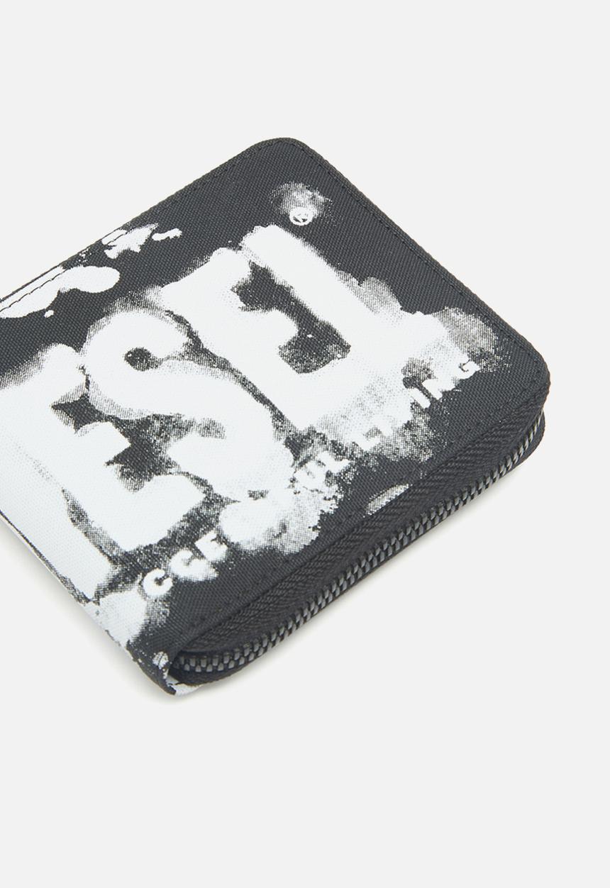 Diesel  - Rave bi-fold coin zip xs wallet - black
