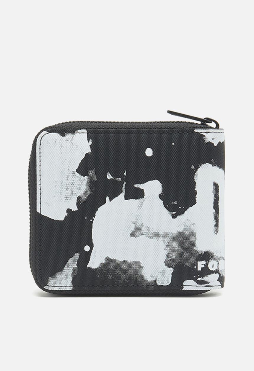 Diesel  - Rave bi-fold coin zip xs wallet - black