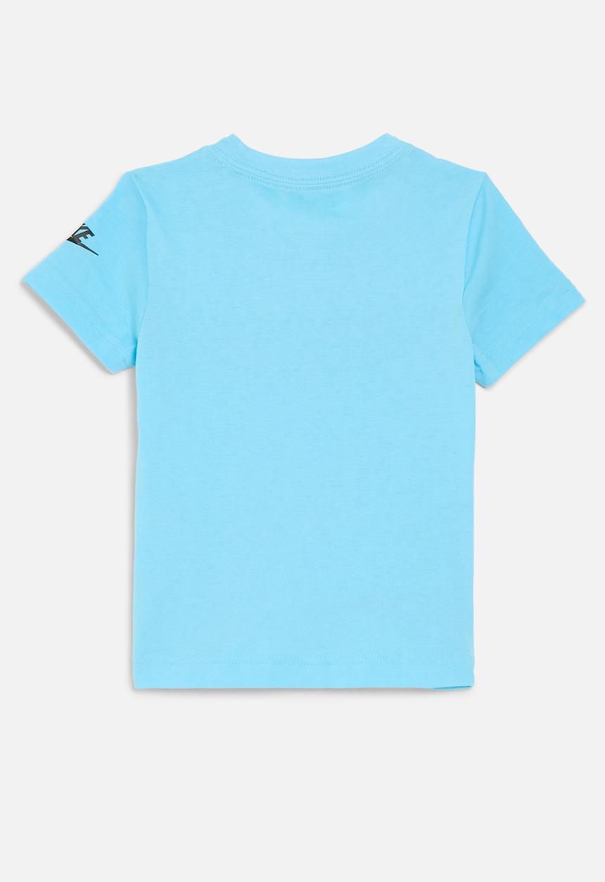 Nike - Nkb jdi block ss tee - aquarius blue