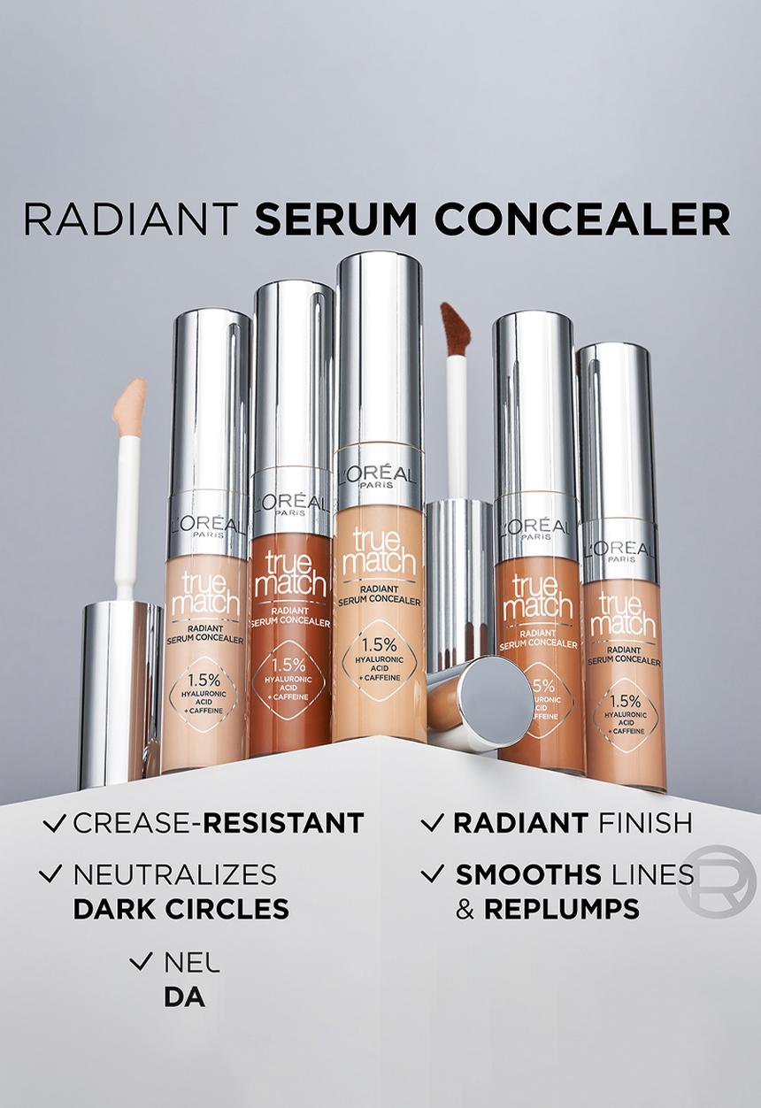 L'Oreal Paris - True Match Radiant Serum Concealer 24H - 7N