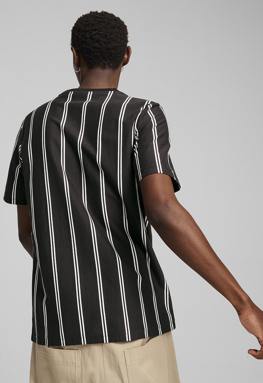 PUMA - PUMA SPORTS CLUB AOP Tee - PUMA Black