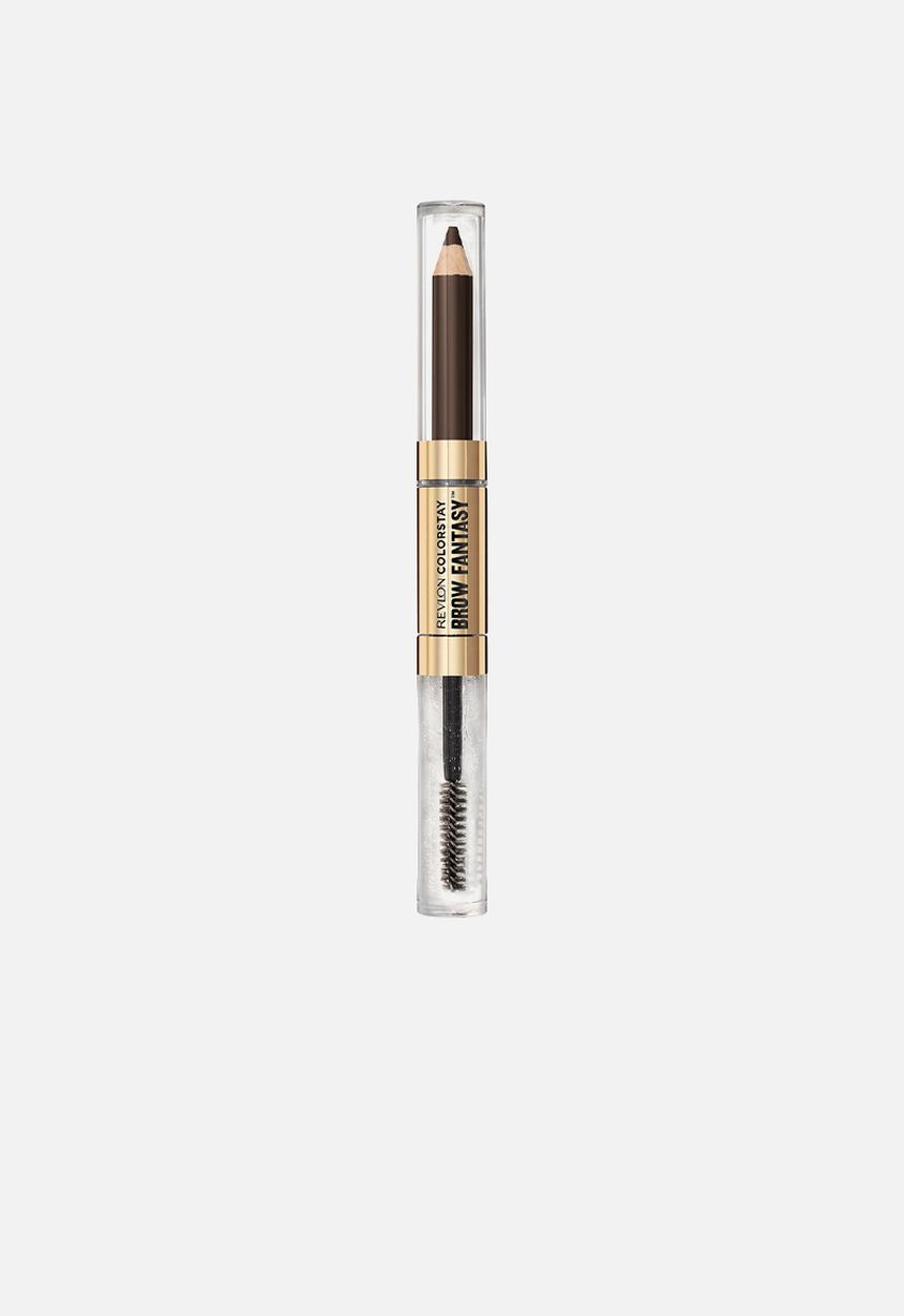 Revlon - ColorStay Brow Fantasy Pencil+Gel - Dark Brown