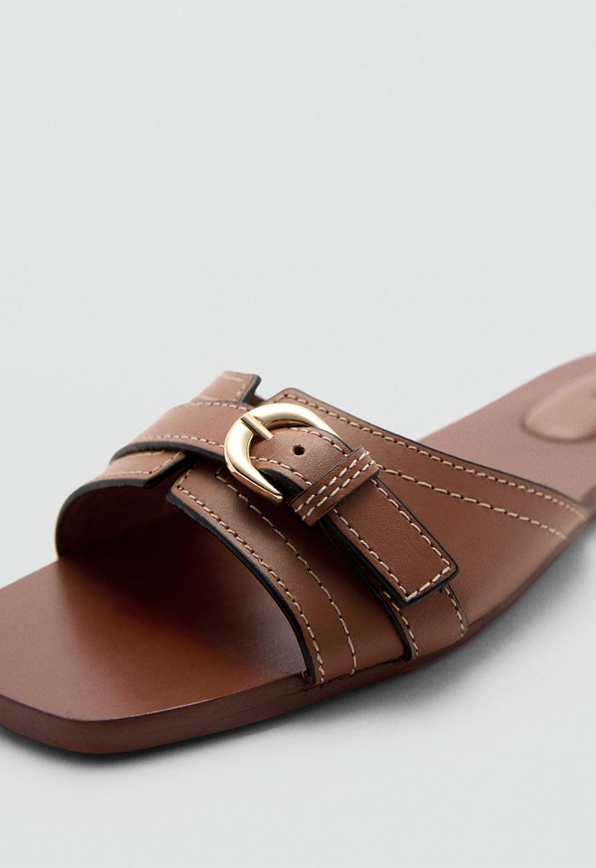 MANGO - Dango slip-on - medium brown