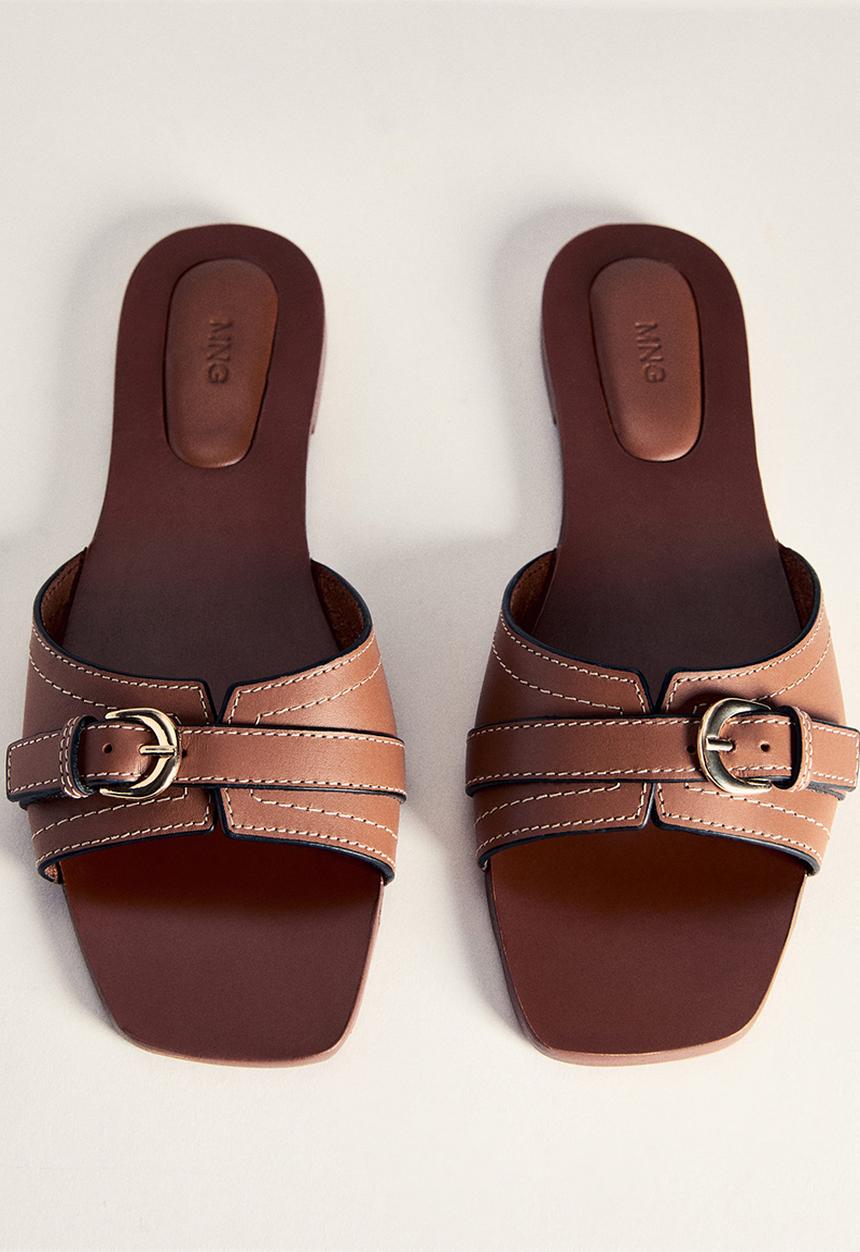 MANGO - Dango slip-on - medium brown