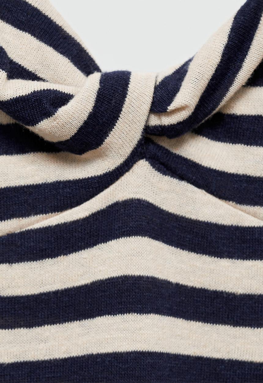 MANGO - Plus dress tea - navy