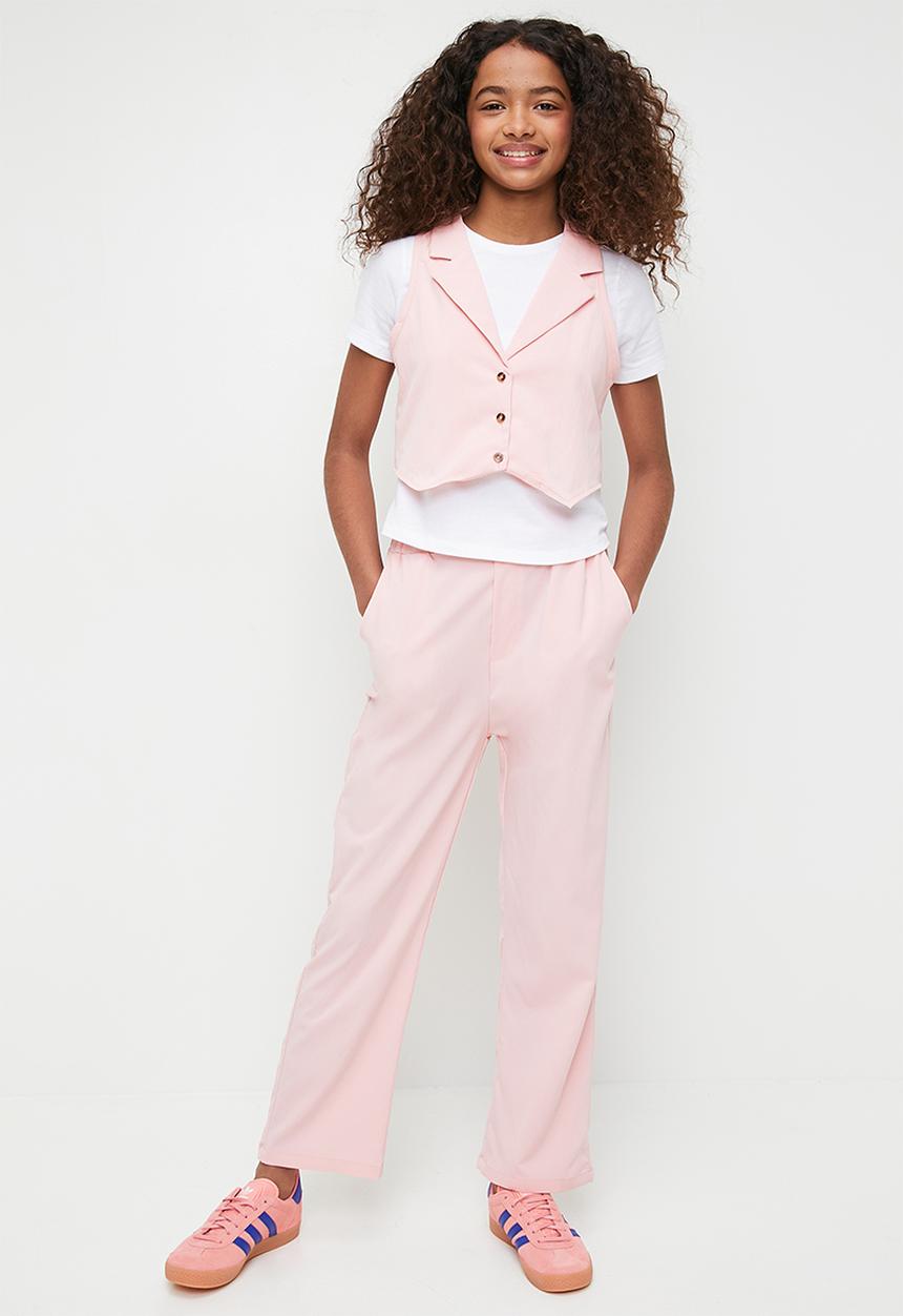 Pop Candy - Waist coat & pant set - pink