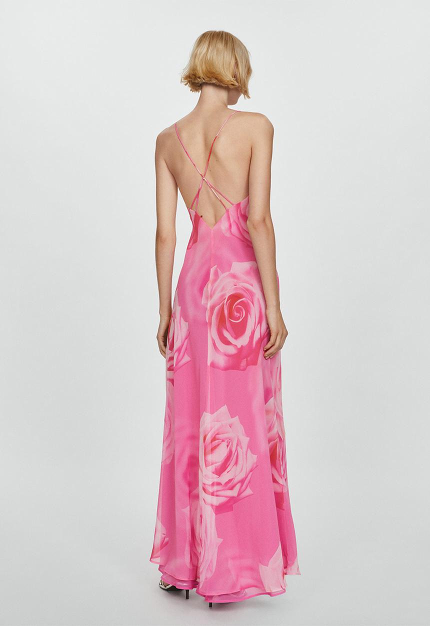 MANGO - Dress Rosa - Pink