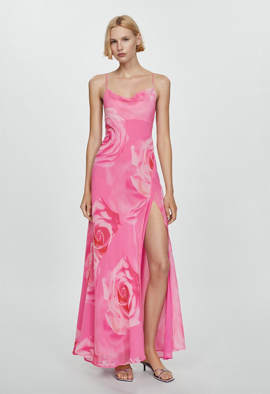 MANGO - Dress Rosa - Pink