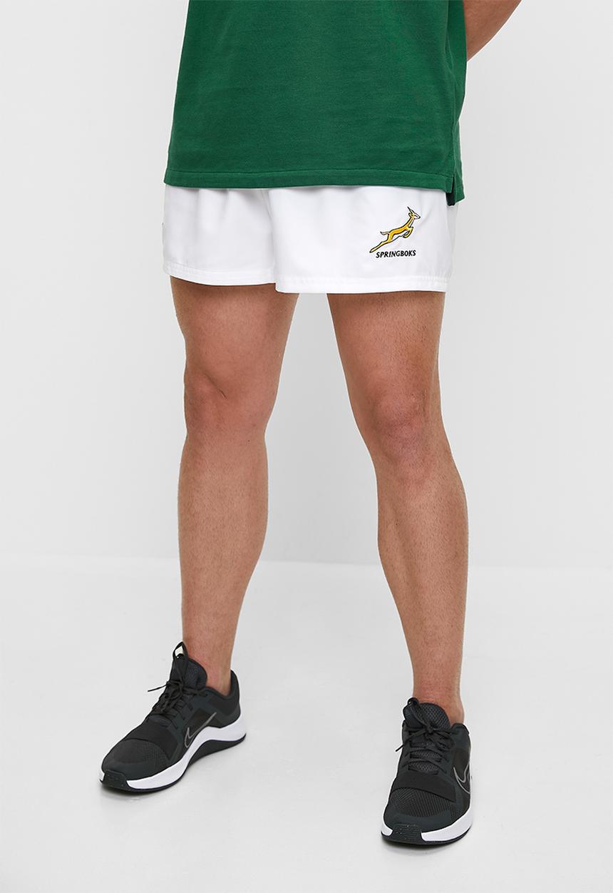 Nike - Springbok stadium shorts home- white/gorge green