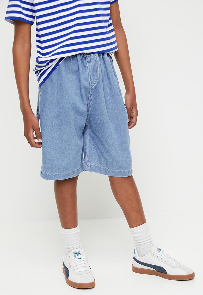 Pop Candy - Denim shorts - blue