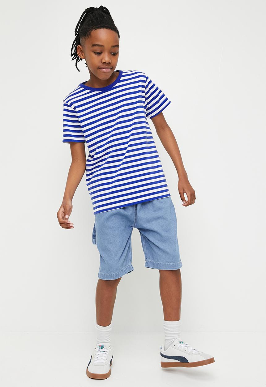 Pop Candy - Denim shorts - blue