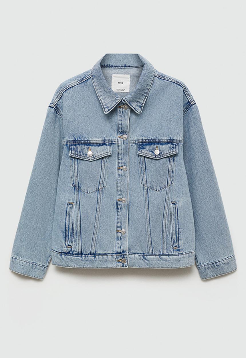 MANGO - Jacket Alaia - Open Blue