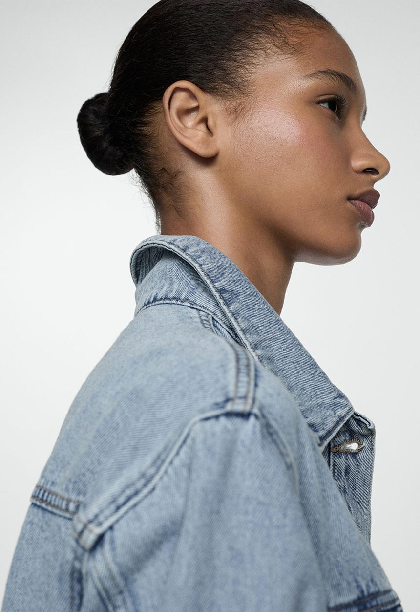 MANGO - Jacket Alaia - Open Blue