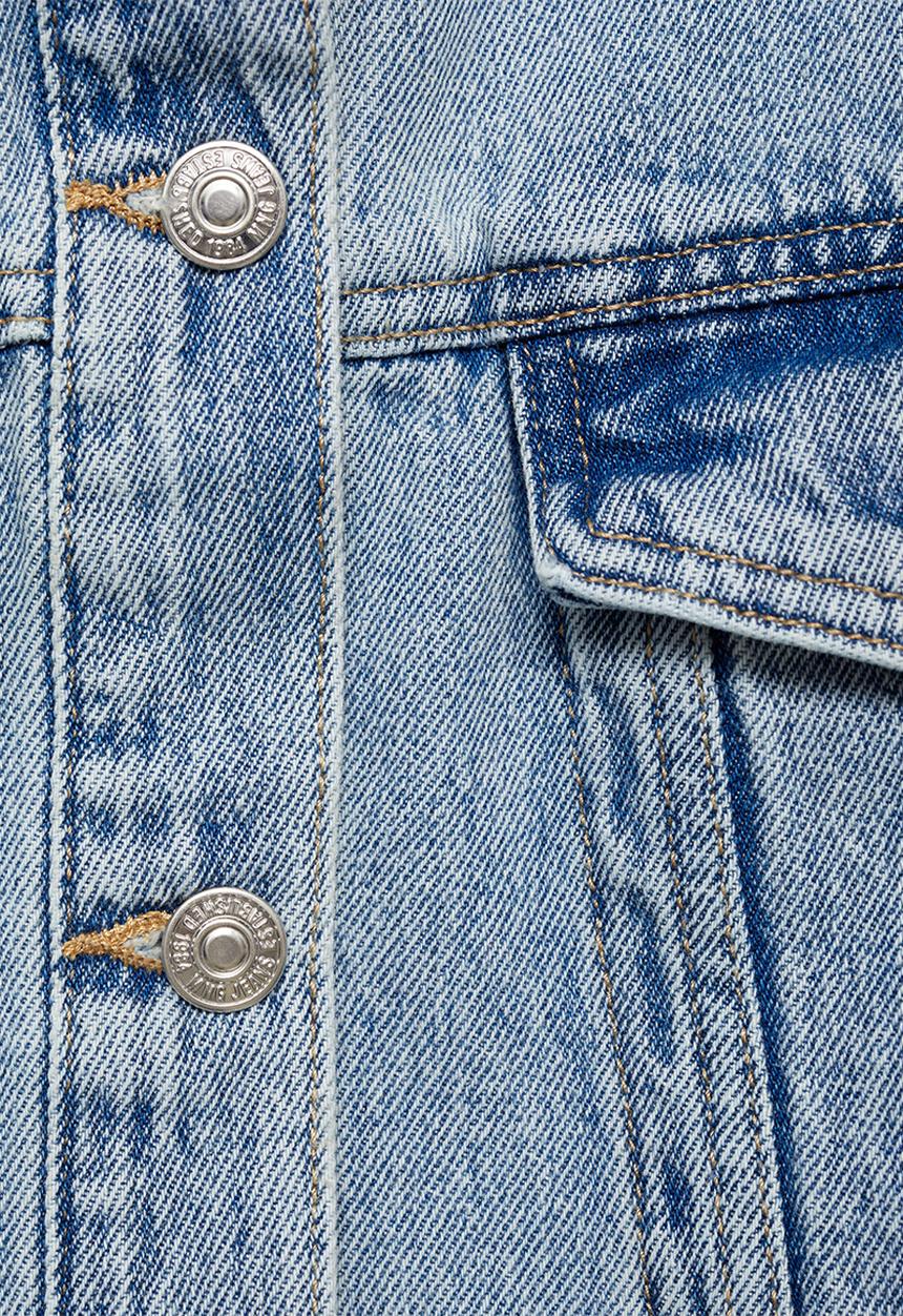 MANGO - Jacket Alaia - Open Blue
