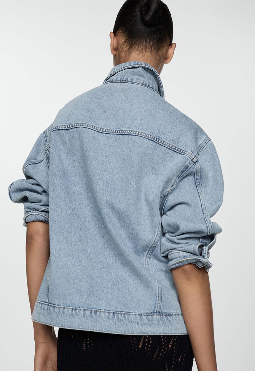 MANGO - Jacket Alaia - Open Blue