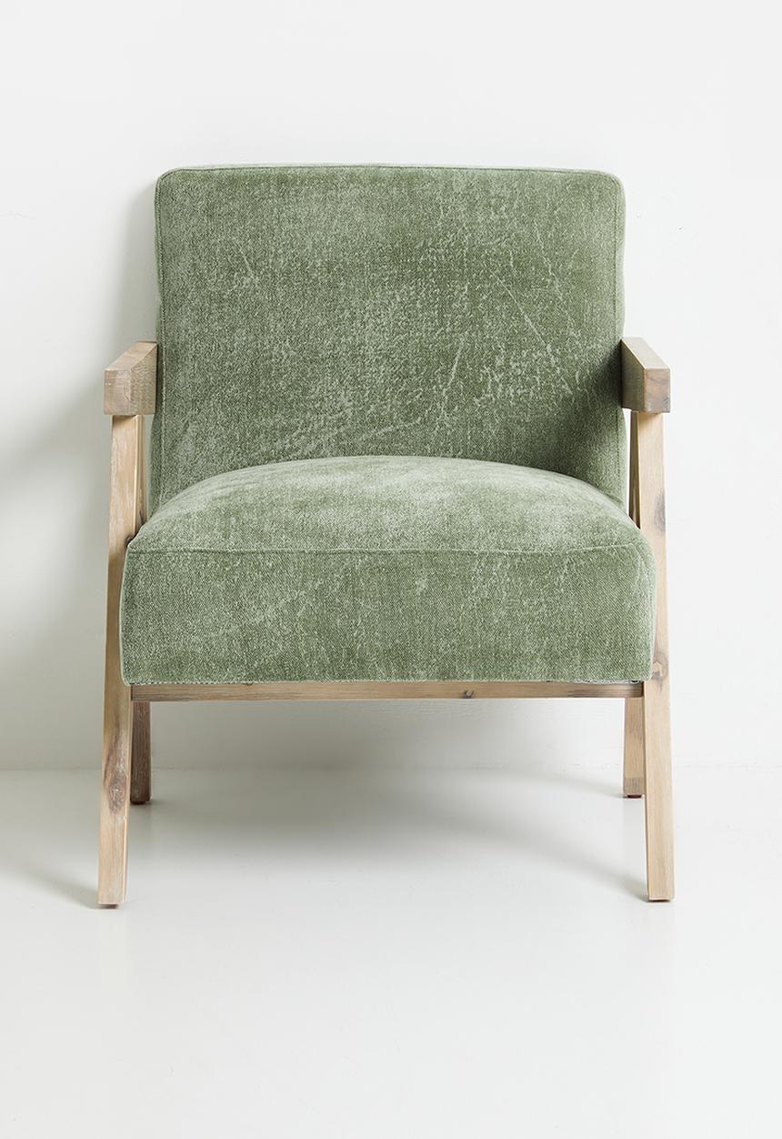Sixth Floor - Corby occasional chair - sage