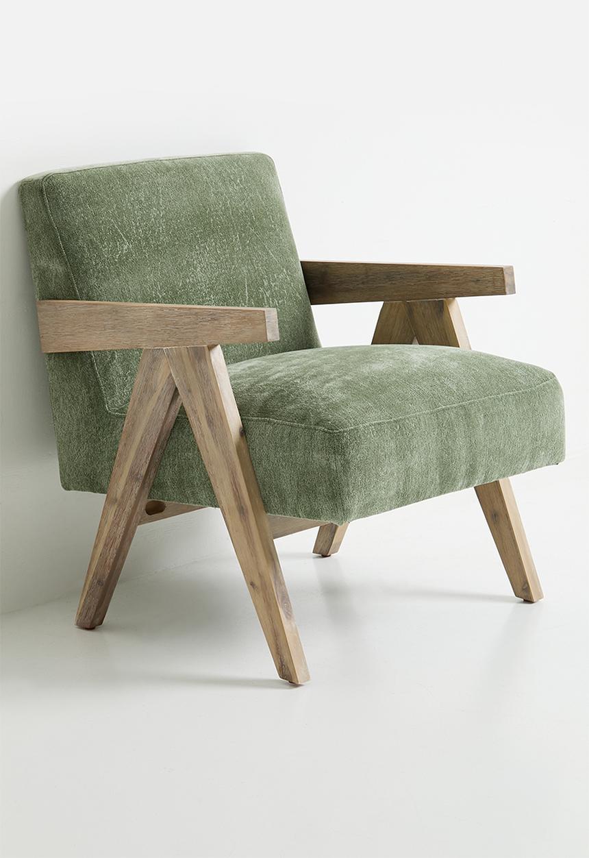 Sixth Floor - Corby occasional chair - sage