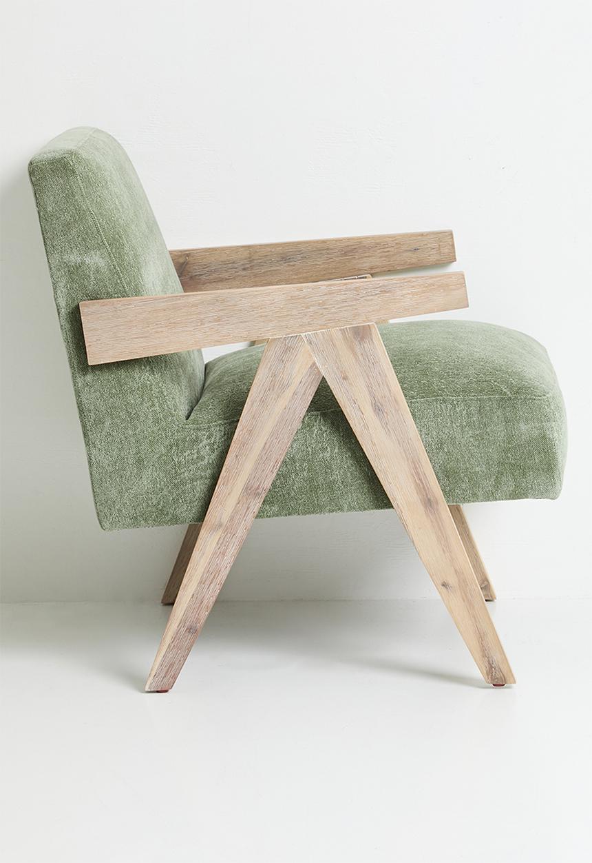 Sixth Floor - Corby occasional chair - sage