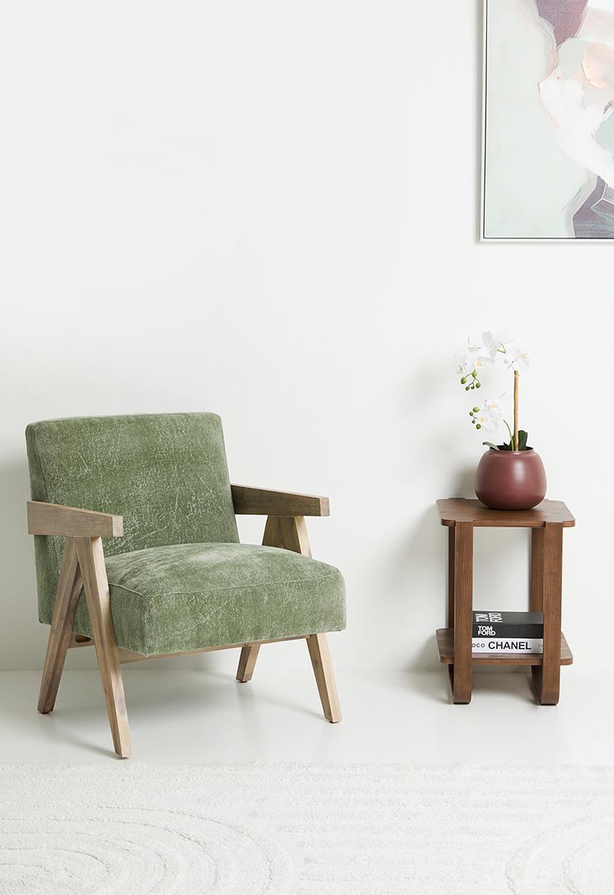 Sixth Floor - Corby occasional chair - sage