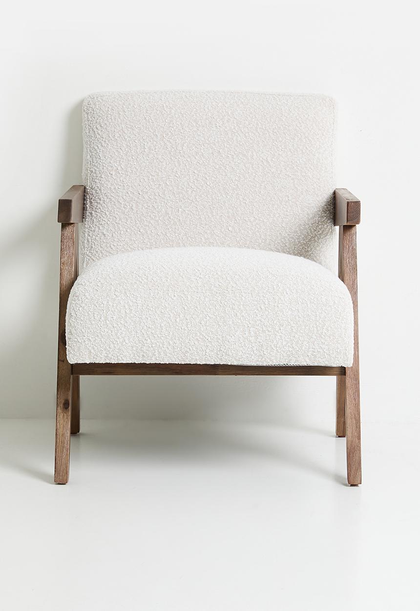Sixth Floor - Corby occasional chair - boucle