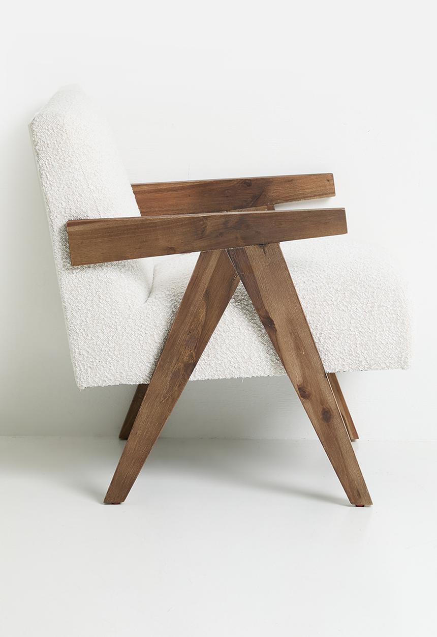 Sixth Floor - Corby occasional chair - boucle