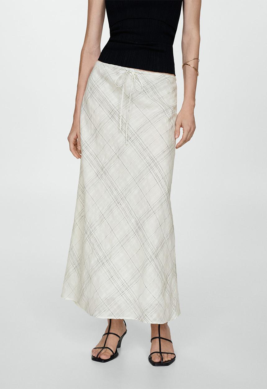 MANGO - Skirt tokio - light beige