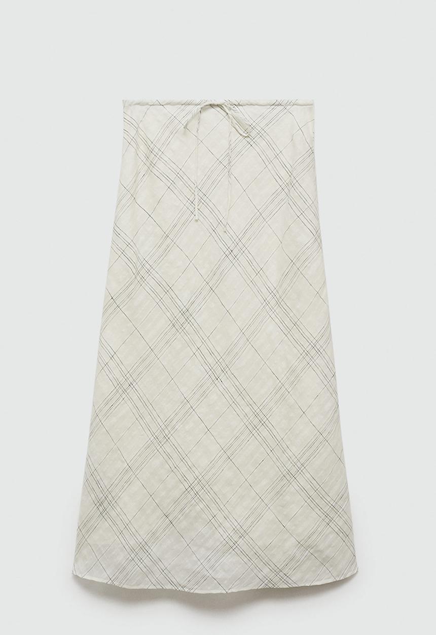 MANGO - Skirt tokio - light beige