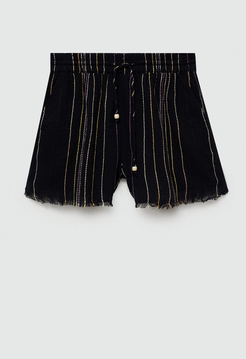 MANGO - Shorts malta - black