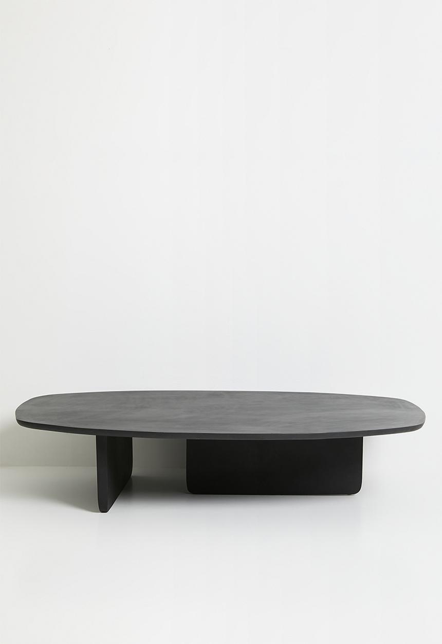 Sixth Floor - Angelo wooden coffee  table - black