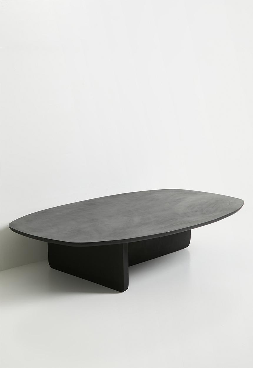 Sixth Floor - Angelo wooden coffee  table - black