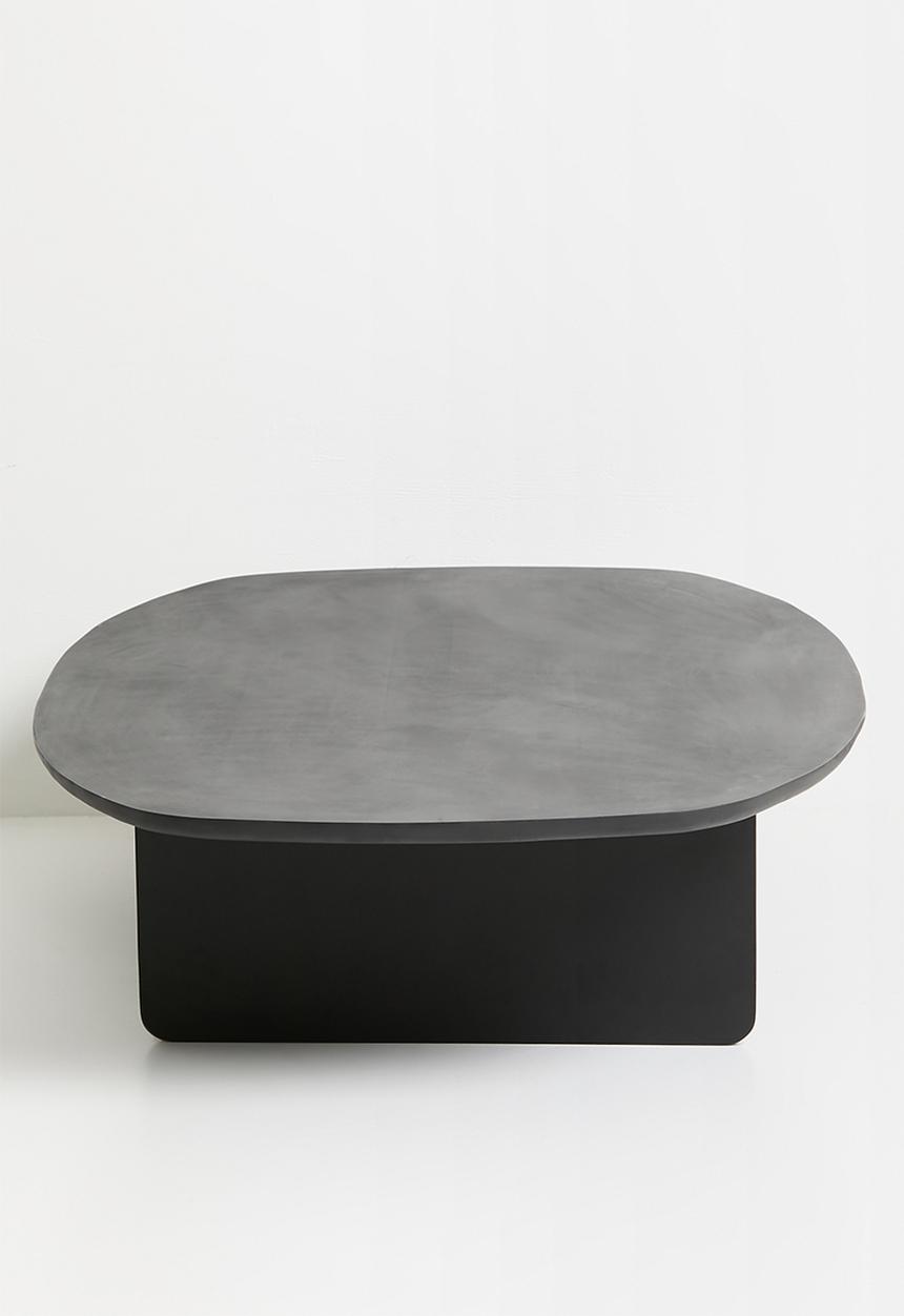 Sixth Floor - Angelo wooden coffee  table - black