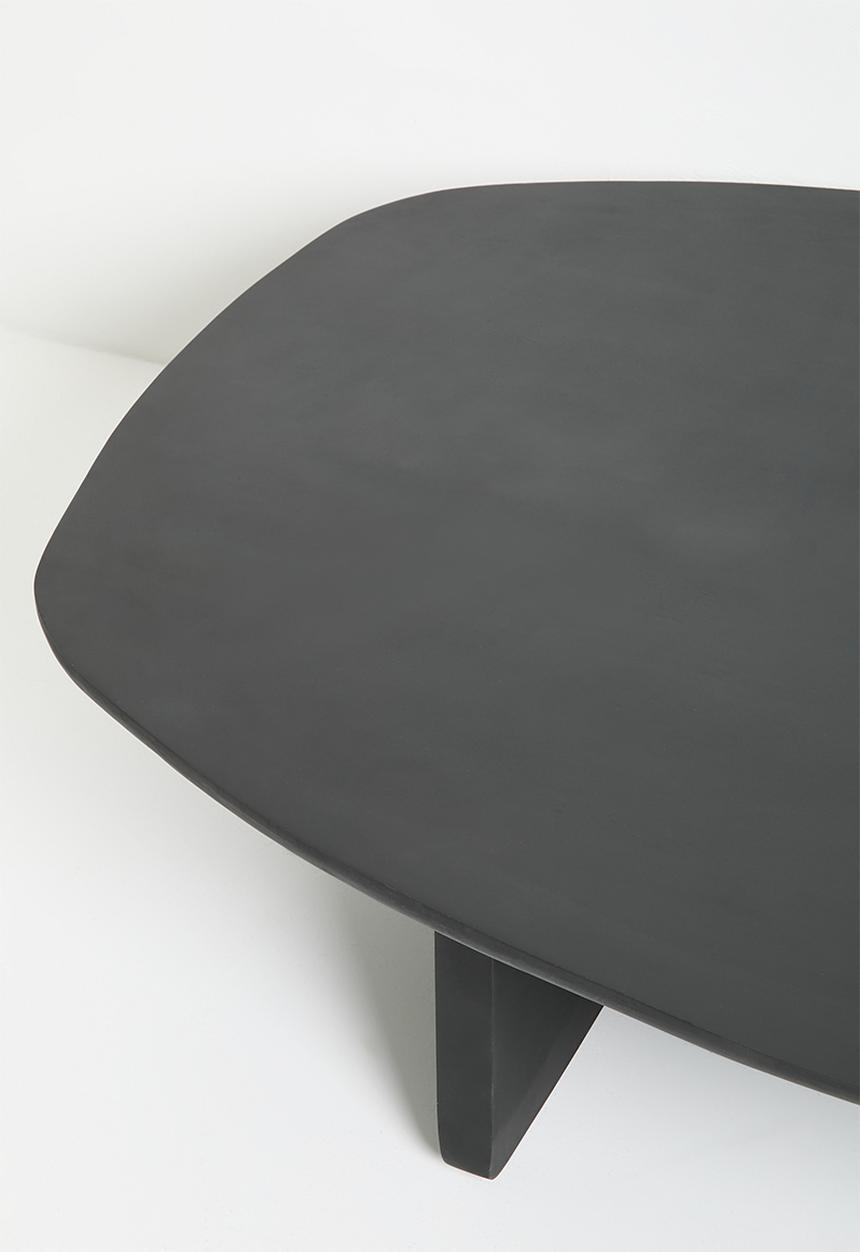 Sixth Floor - Angelo wooden coffee  table - black