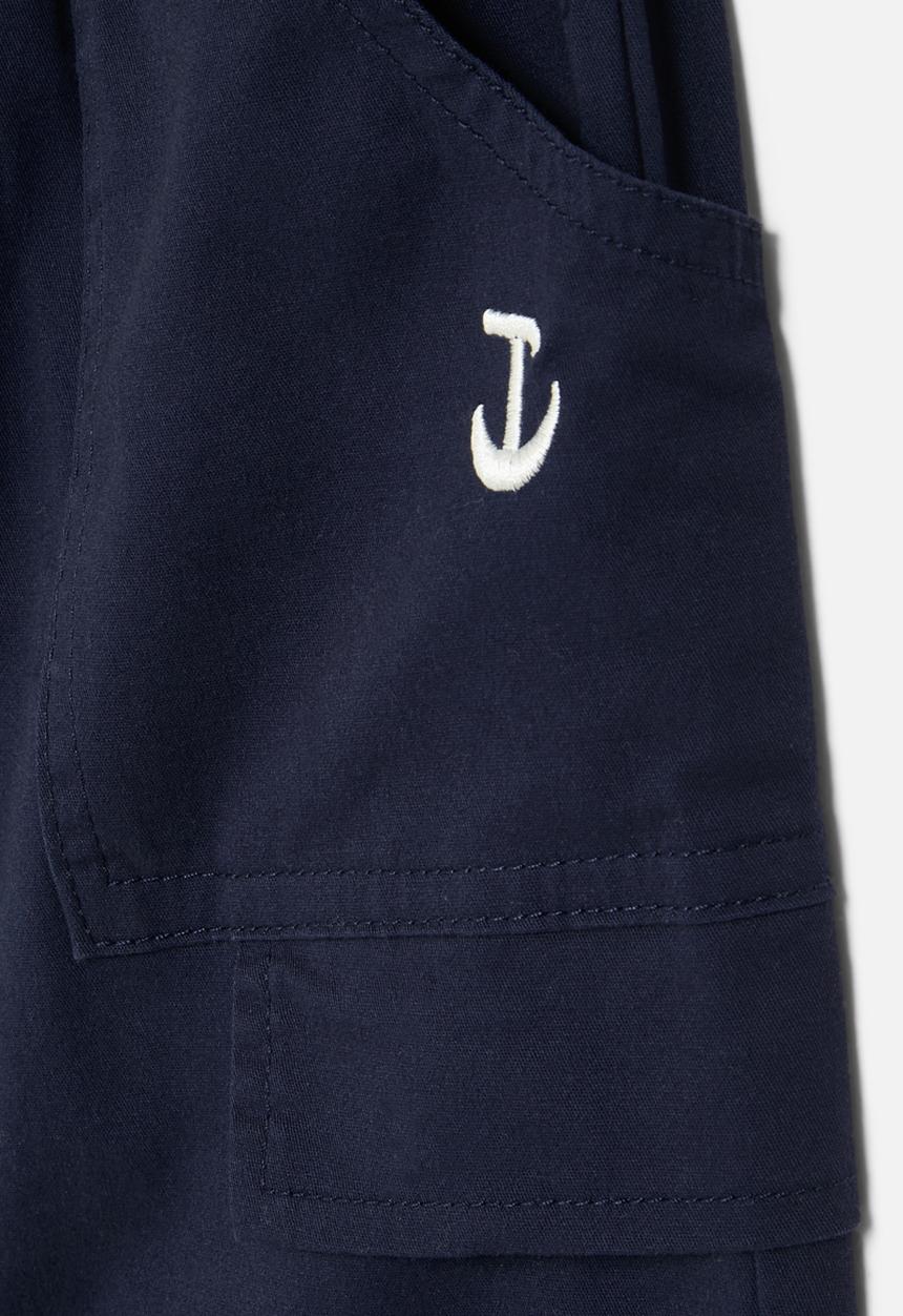 Pop Candy - Turn up shorts - navy blue