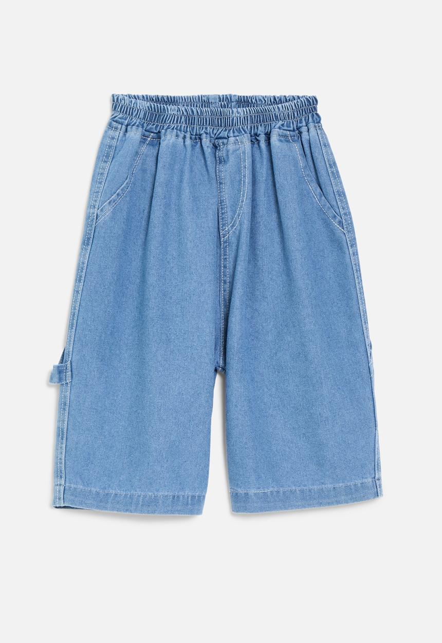 Pop Candy - Denim shorts - blue