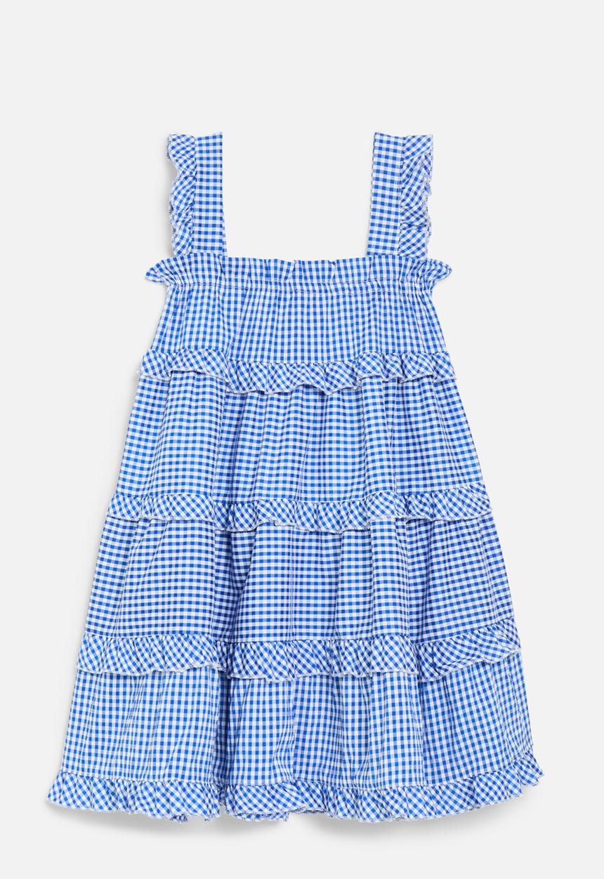 Pop Candy - Tiered dress - blue