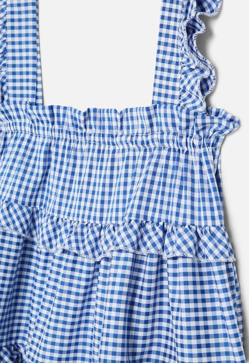 Pop Candy - Tiered dress - blue