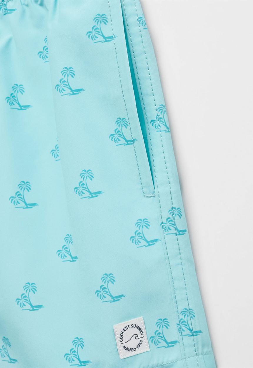 MANGO - Swimming trunks cocos - light/pastel blue