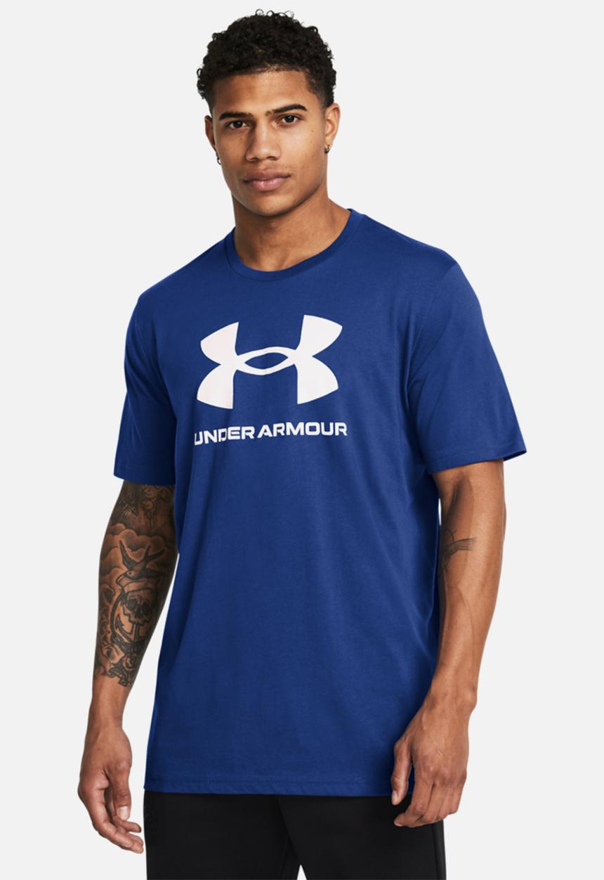 Under Armour - UA SPORTSTYLE LOGO UPDATE SS - Tech Blue