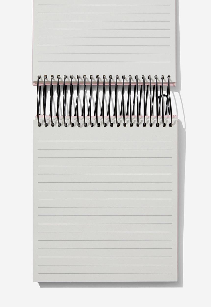 Typo - Big Ideas Notepad - Ballet Blush