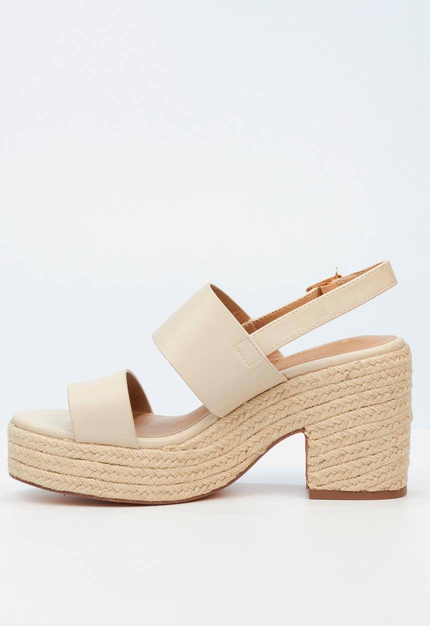 Miss Black - Bonnet 1 espadrille - bone
