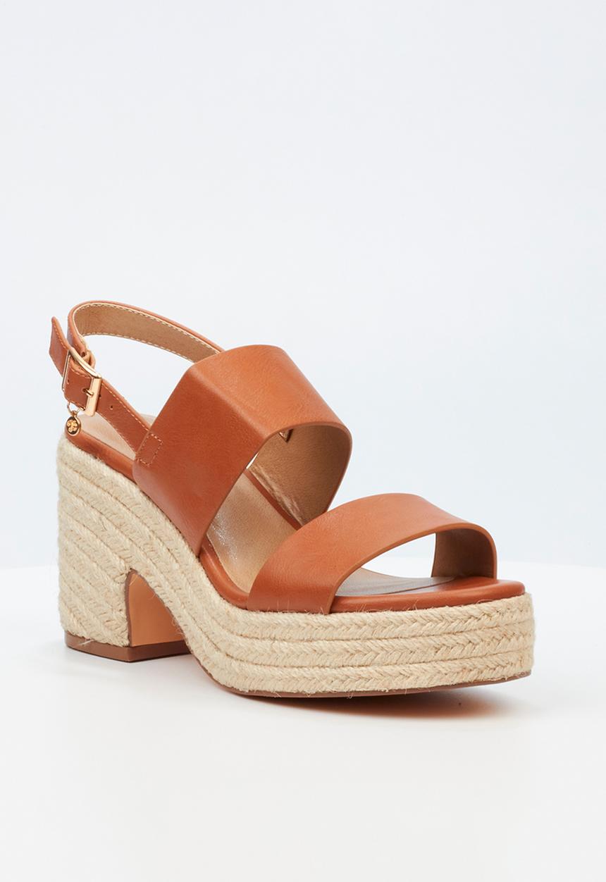 Miss Black - Bonnet 1 espadrille - tan