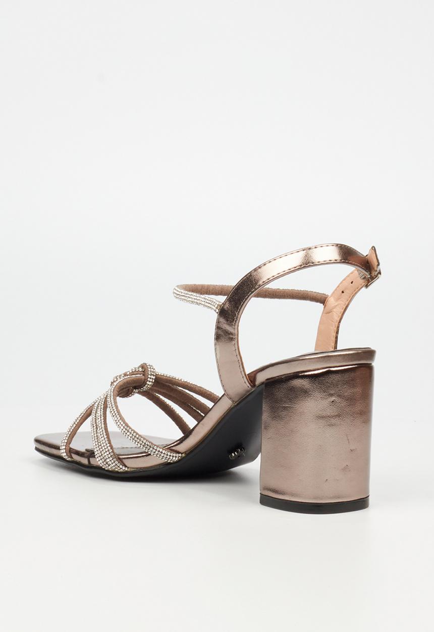 Butterfly Feet - Candi 1 block heel - pewter