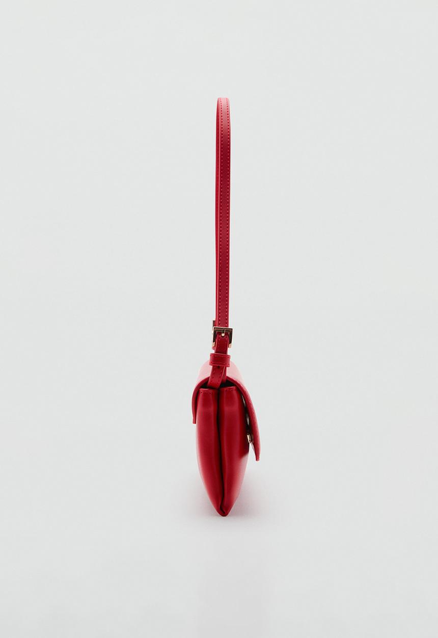 MANGO - Bag flea - red